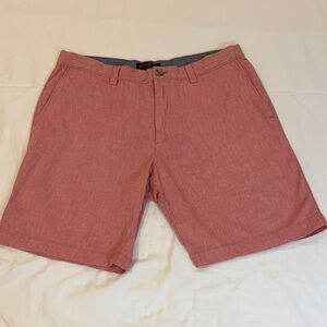 Banana Republic Men’s Shorts Size 33 Color Pink 80% Cotton 20 Linen